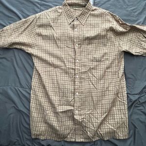 Mens Button Up Shirt XL Beyond the Limit